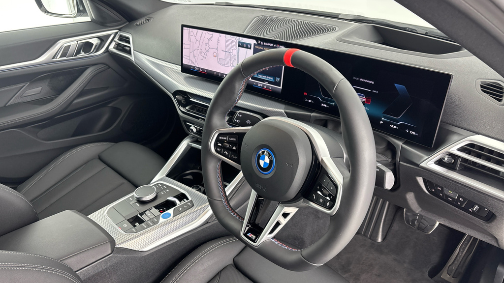 BMW i4 M50 83.9Kwh Gran Coupe 4Wd White #6