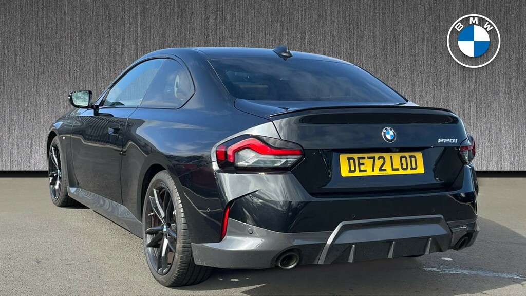 BMW 2 Series 2.0 220I M Sport Euro 6 Ss Black #2
