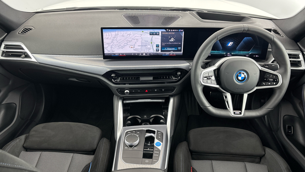 BMW i4 40 83.9Kwh M Sport Gran Coupe Edrive White #4