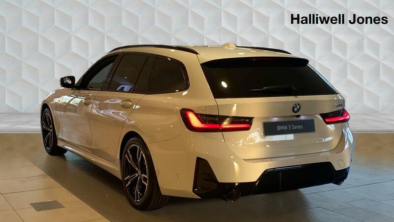 BMW 3 Series 2.0 320I M Sport Touring Euro 6 Ss White #2