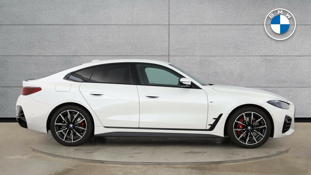 BMW 4 Series Gran Coupe 2.0 420I M Sport Euro 6 Ss White #3