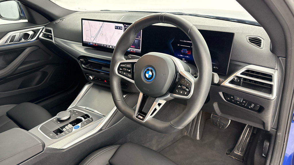 BMW i4 40 83.9Kwh M Sport Gran Coupe Edrive Blue #6