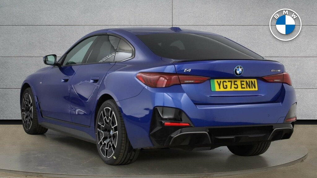 BMW i4 40 83.9Kwh M Sport Gran Coupe Edrive Blue #2