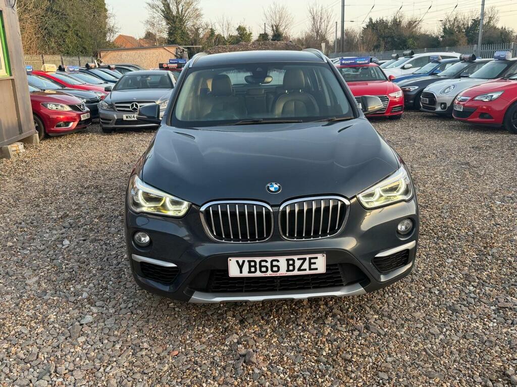 BMW X1 2.0 20D Xline Xdrive Euro 6 Ss YB66BZE Grey #4