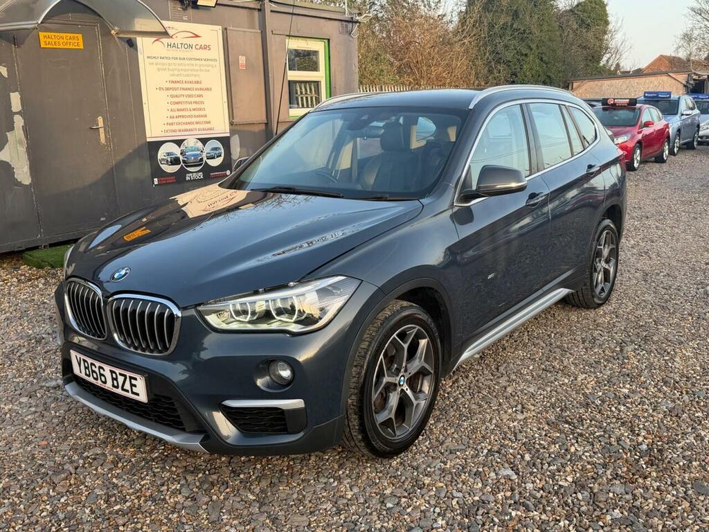 BMW X1 2.0 20D Xline Xdrive Euro 6 Ss YB66BZE Grey #5