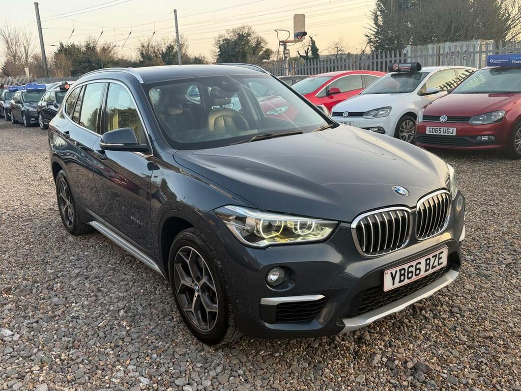 BMW X1 2.0 20D Xline Xdrive Euro 6 Ss YB66BZE Grey #3