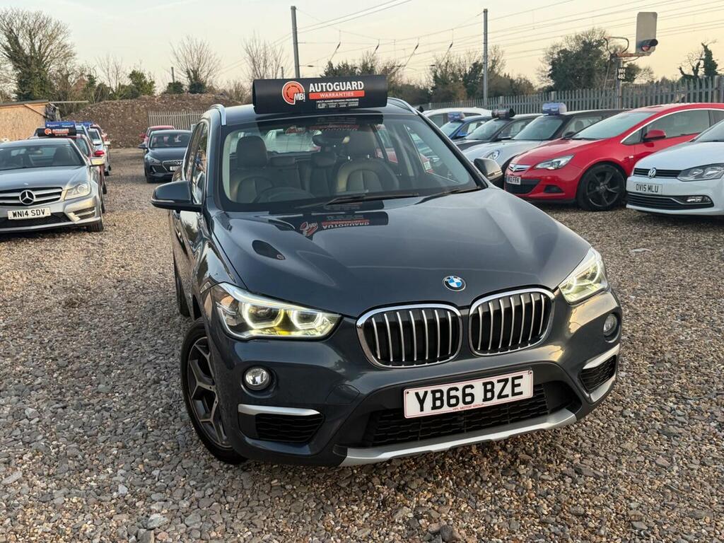 BMW X1 2.0 20D Xline Xdrive Euro 6 Ss YB66BZE Grey #2