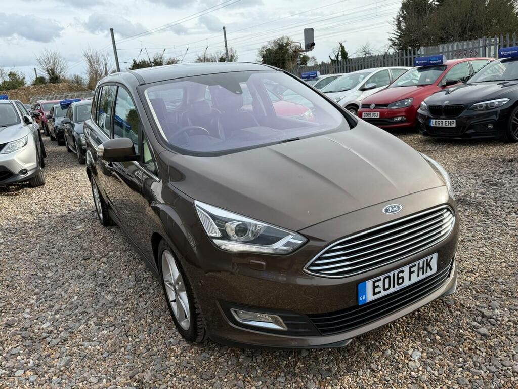 Ford Grand C-Max 1.5 Tdci Titanium X Mpv Powershift Euro EO16FHK Brown #5
