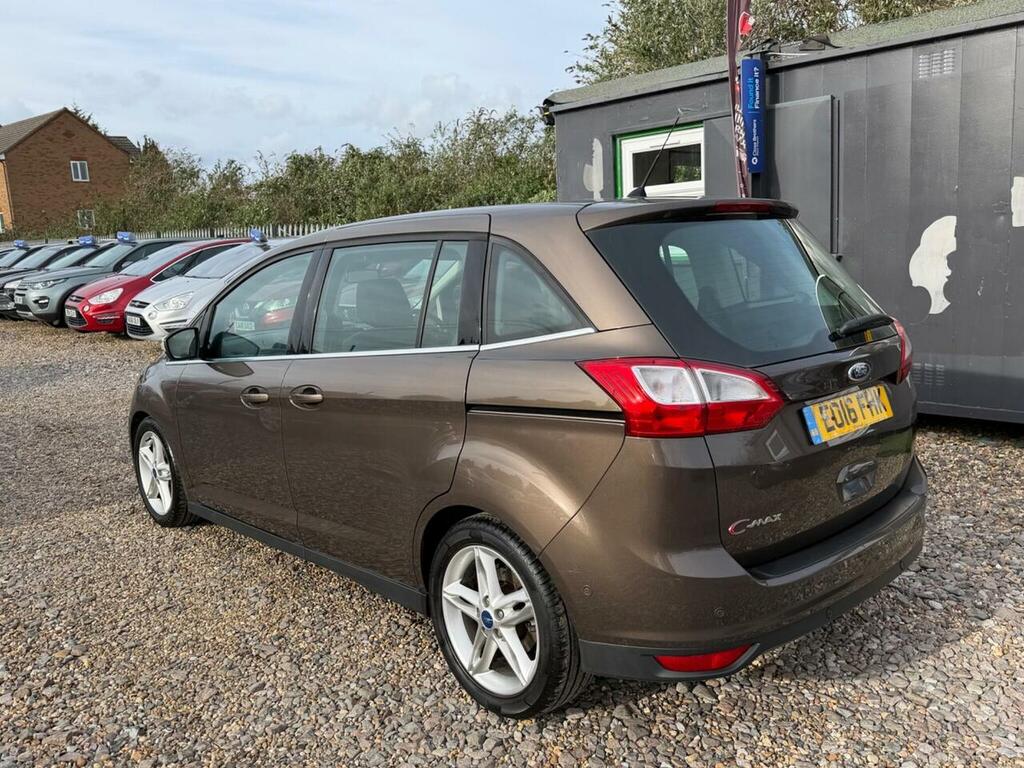 Ford Grand C-Max 1.5 Tdci Titanium X Mpv Powershift Euro EO16FHK Brown #4