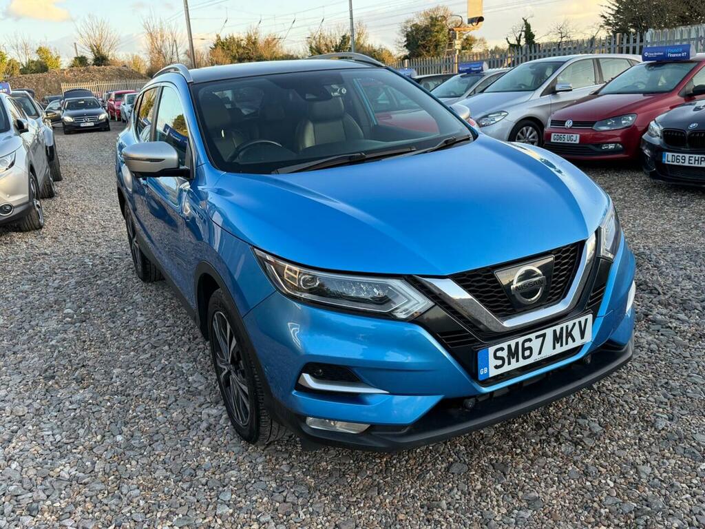 Nissan Qashqai 1.5 Dci Tekna Euro 6 Ss SM67MKV Blue #2