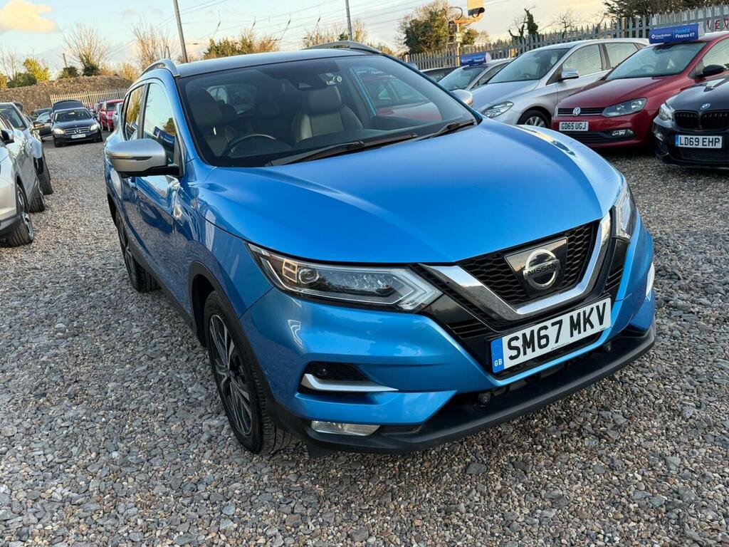 Nissan Qashqai 1.5 Dci Tekna Euro 6 Ss SM67MKV Blue #5