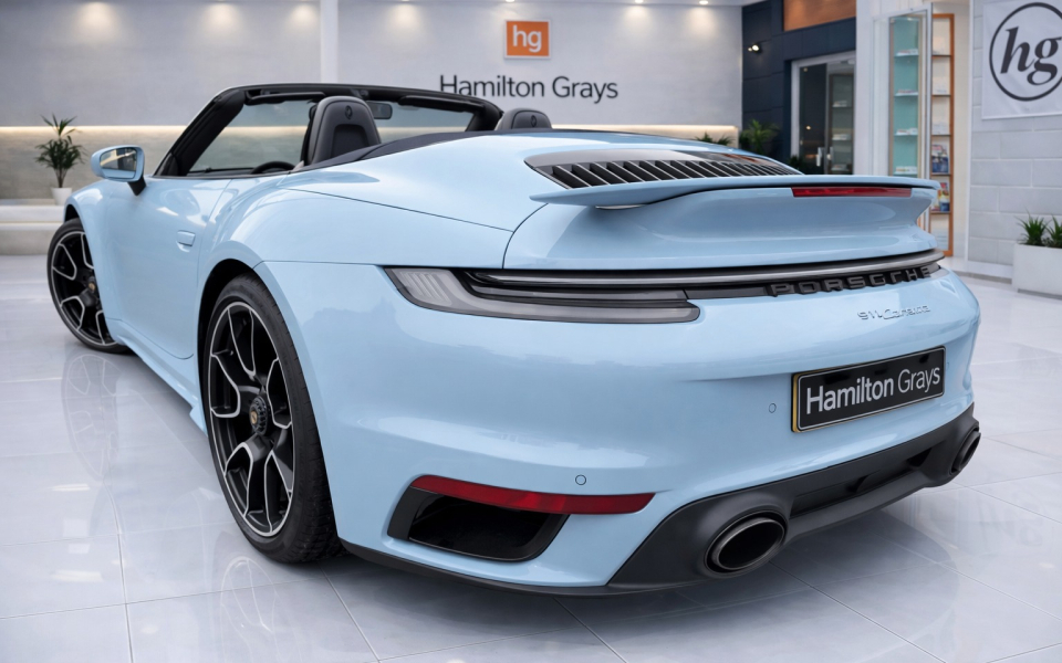Porsche 911 Petrol Blue #2
