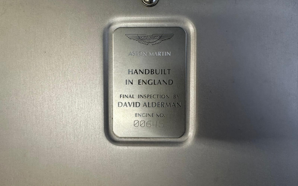 Aston Martin Vanquish 5.9 2dr Silver #48