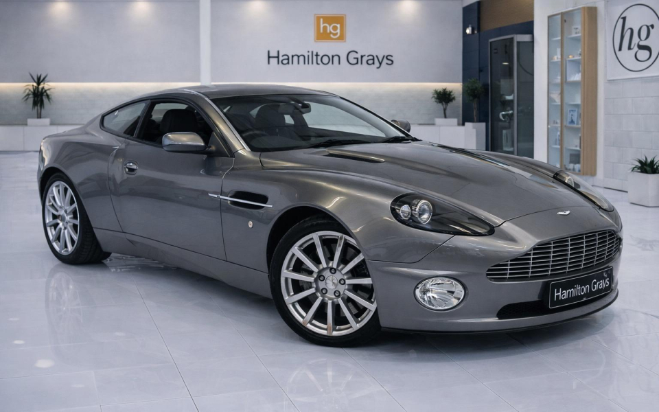 Aston Martin Vanquish 5.9 2dr Silver #24