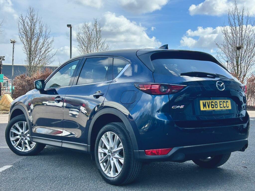 Mazda CX-5 2.2 Skyactiv-d Sport Nav Euro 6 Ss MV68ECC Blue #4
