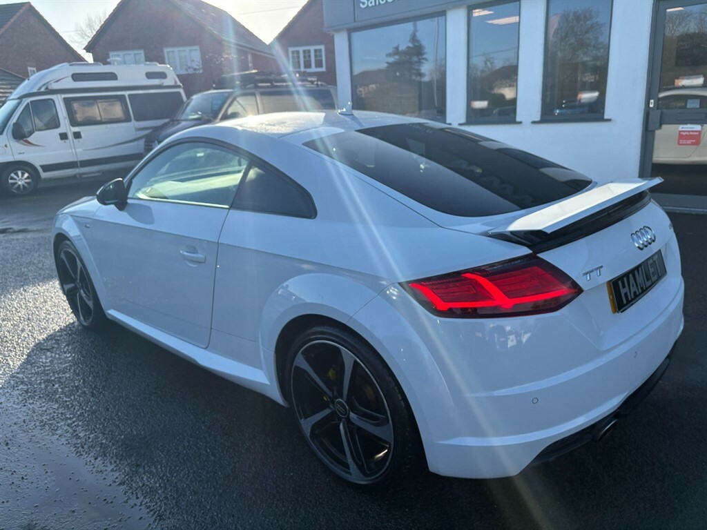 Audi TT 2.0 L 2.0 Tfsi Black Edition S Tronic Quattro Euro ET17PZO White #3