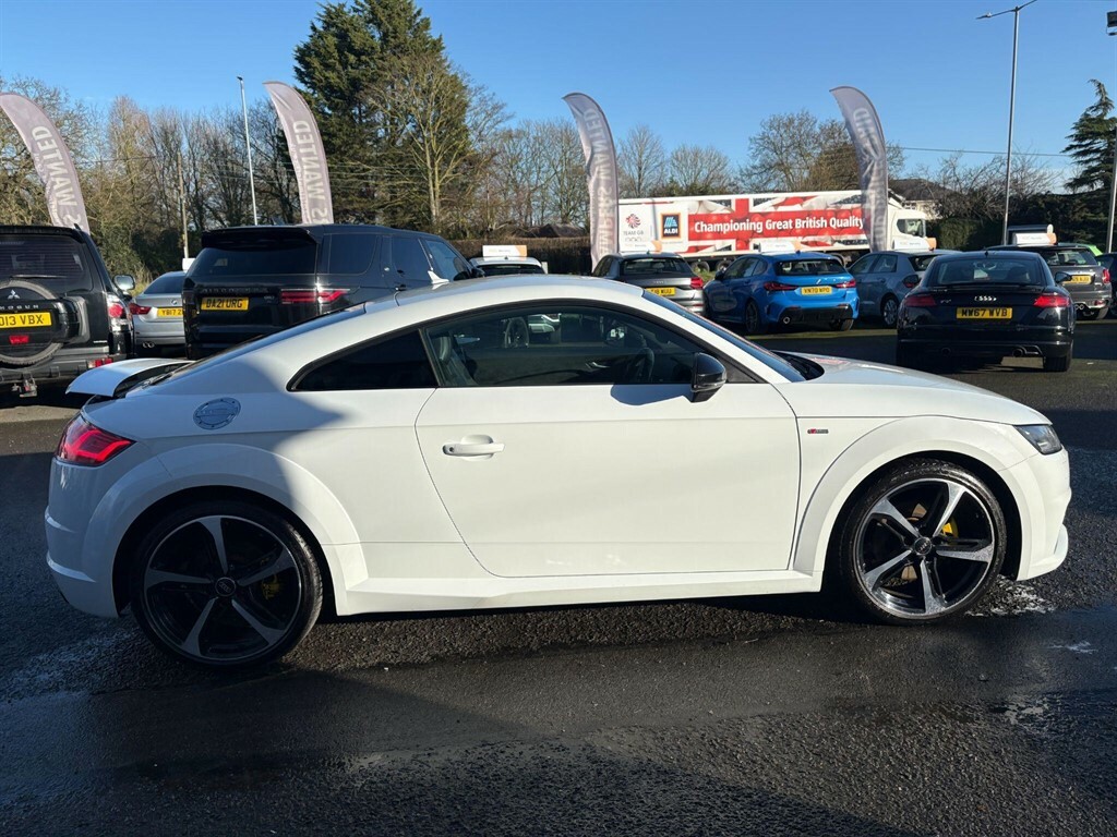 Audi TT 2.0 L 2.0 Tfsi Black Edition S Tronic Quattro Euro ET17PZO White #6