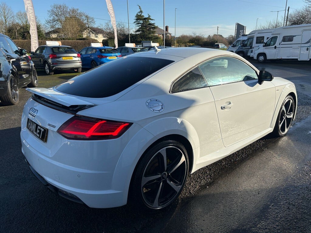 Audi TT 2.0 L 2.0 Tfsi Black Edition S Tronic Quattro Euro ET17PZO White #5