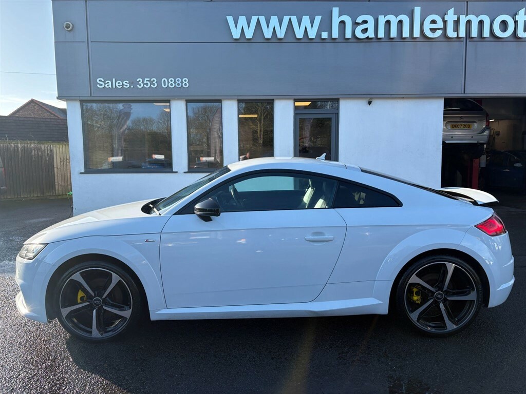 Audi TT 2.0 L 2.0 Tfsi Black Edition S Tronic Quattro Euro ET17PZO White #2