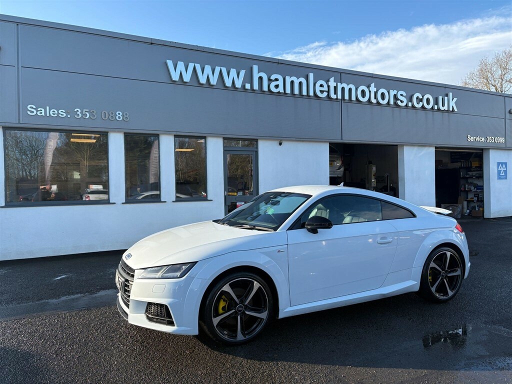 Audi TT 2.0 L 2.0 Tfsi Black Edition S Tronic Quattro Euro White
