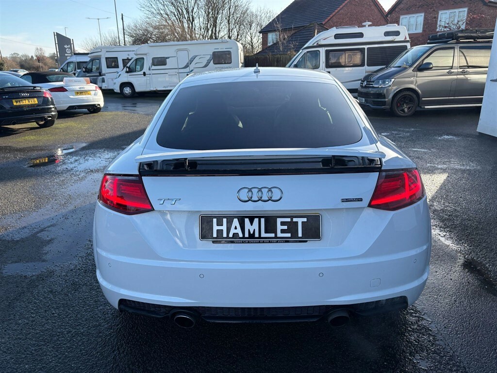 Audi TT 2.0 L 2.0 Tfsi Black Edition S Tronic Quattro Euro ET17PZO White #4
