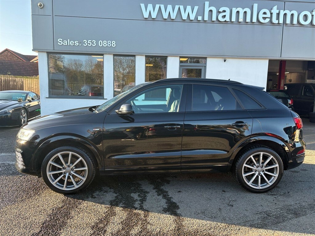 Audi Q3 2.0 L 2.0 Tdi S Line Plus Quattro Euro 6 Ss Black #2