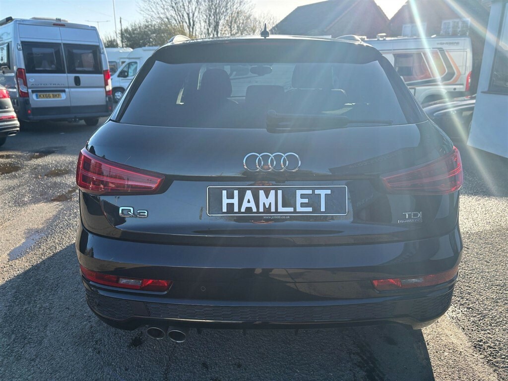 Audi Q3 2.0 L 2.0 Tdi S Line Plus Quattro Euro 6 Ss Black #4