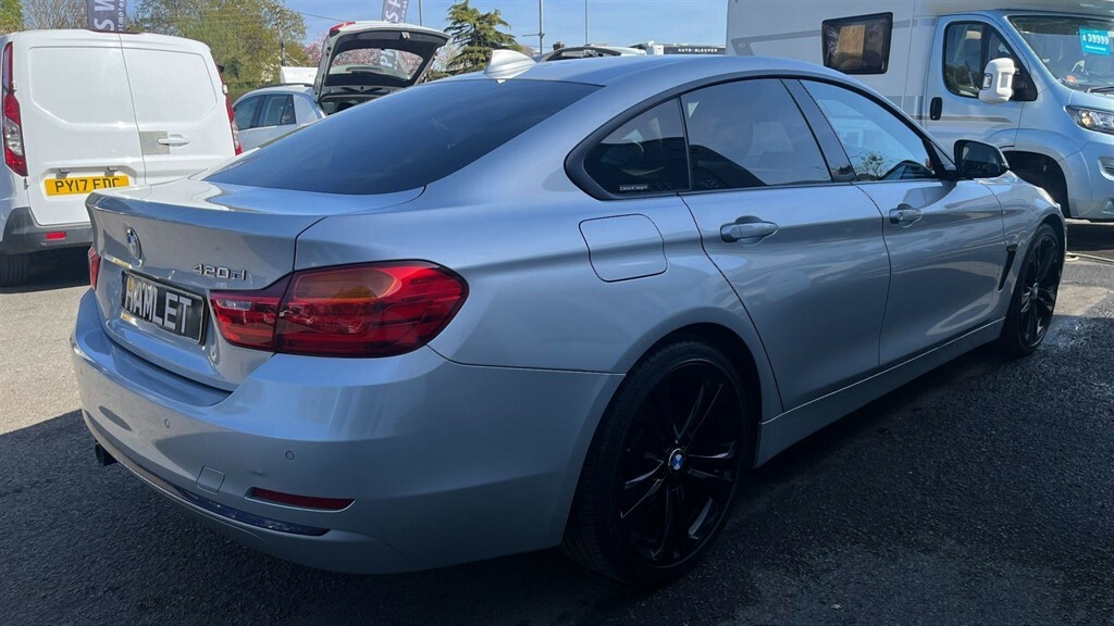 BMW 4 Series 2.0 L 2.0 Sport Euro 6 Ss YB17ZHW Silver #5