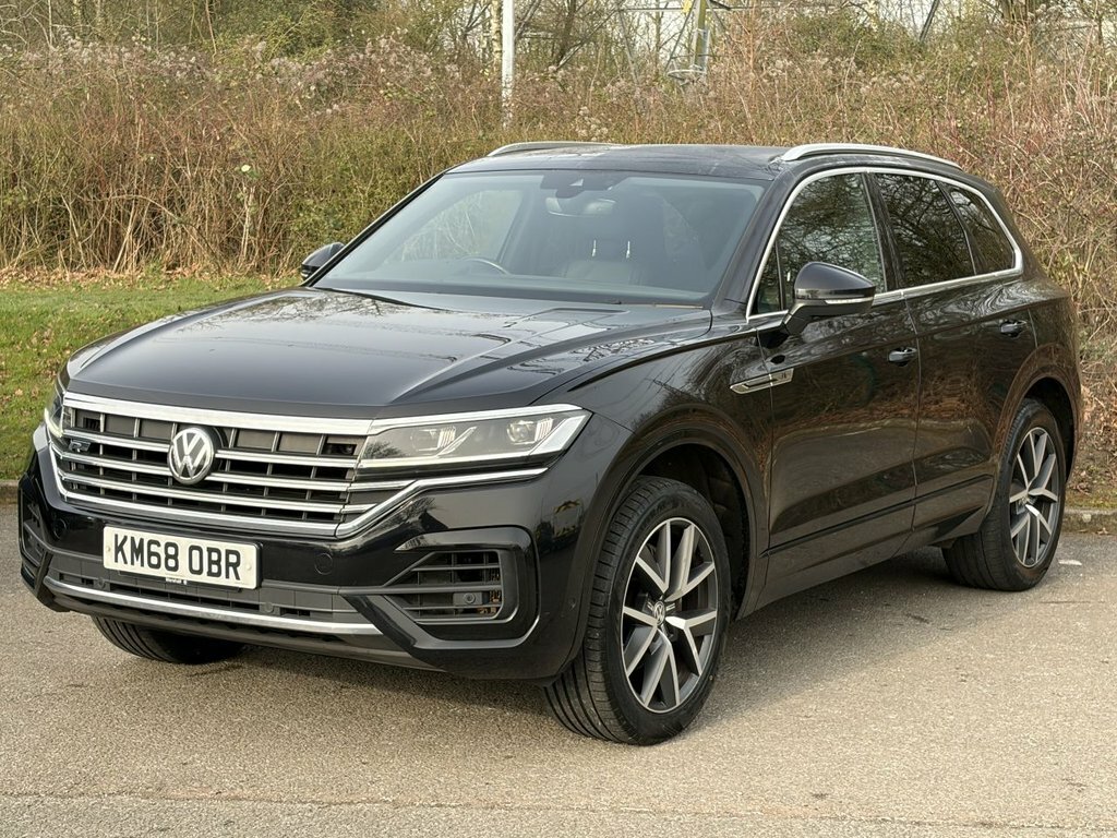 Volkswagen Touareg 3L R-line KM68OBR Black #4
