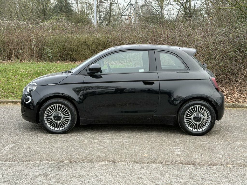Fiat 500E Hatchback AO73EBV Black #5