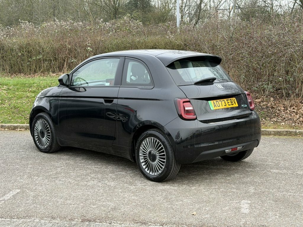 Fiat 500E Hatchback AO73EBV Black #6
