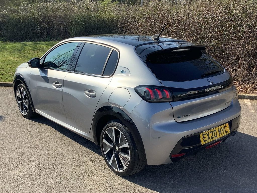 Peugeot e-208 Hatchback EX20MYC Grey #5
