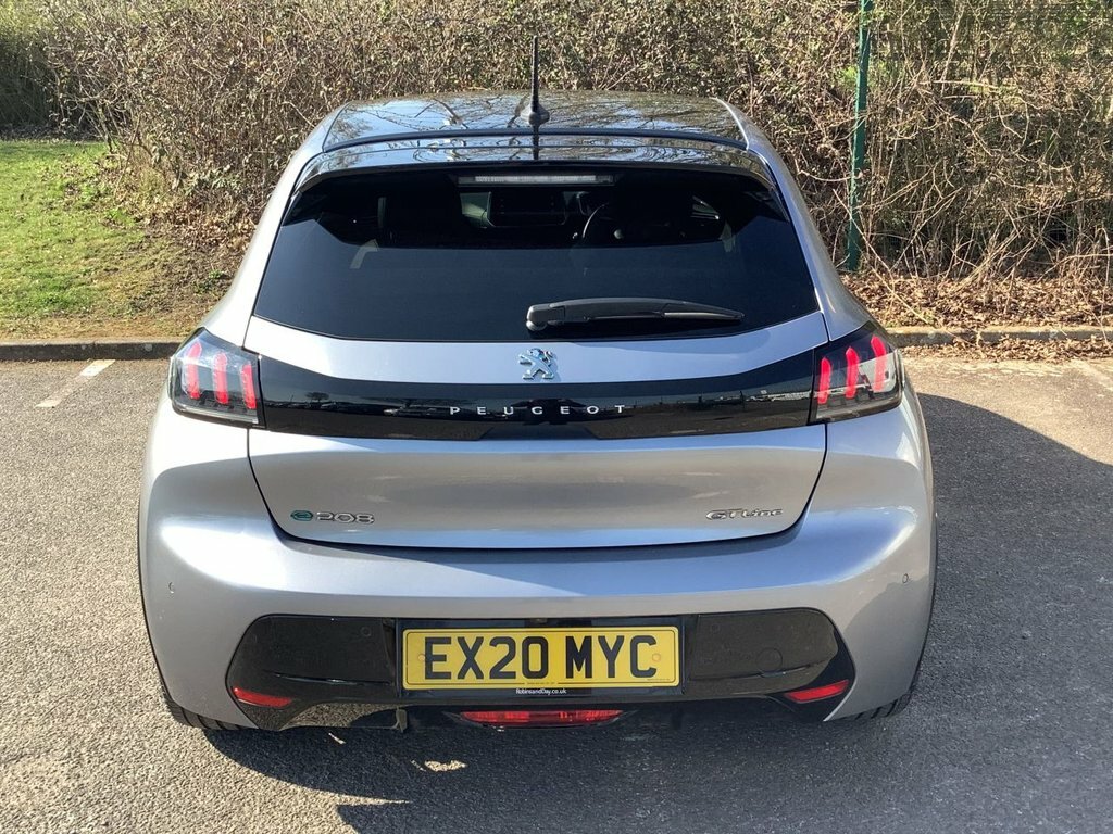 Peugeot e-208 Hatchback EX20MYC Grey #6