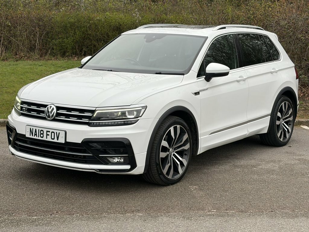 Volkswagen Tiguan 2L R-line NA18FOV White #4
