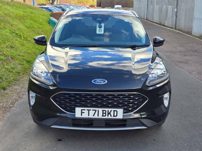 Ford Kuga 1.5 Ecoblue Titanium Edition - 2022 71 FT71BKD Black #2