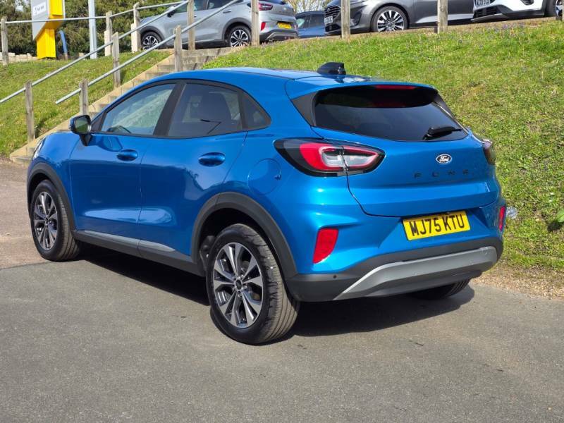 Ford Puma 1.0 Ecoboost Hybrid Mhev Titanium - 2025 75 MJ75KTU Blue #6