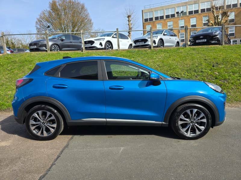 Ford Puma 1.0 Ecoboost Hybrid Mhev Titanium - 2025 75 MJ75KTU Blue #3