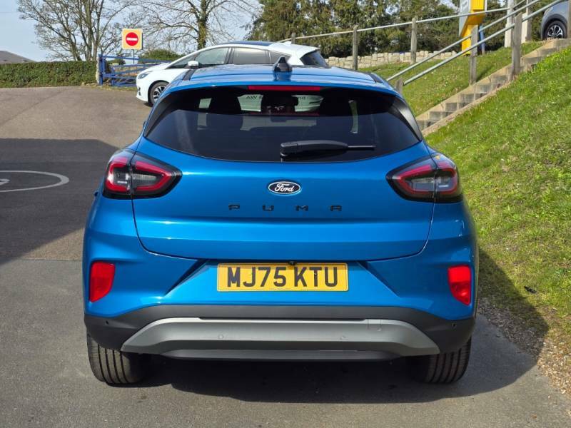 Ford Puma 1.0 Ecoboost Hybrid Mhev Titanium - 2025 75 MJ75KTU Blue #5