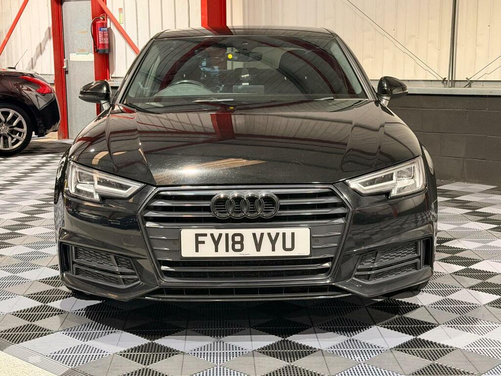Audi A4 1.4 Tfsi Black Edition Euro 6 Ss 201818 FY18VYU Black #4