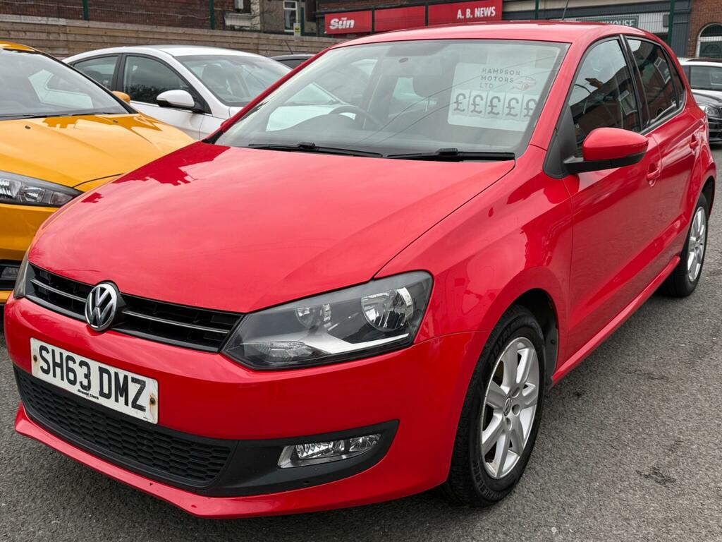 Volkswagen Polo 1.4 Match Edition Euro 5 Red #2