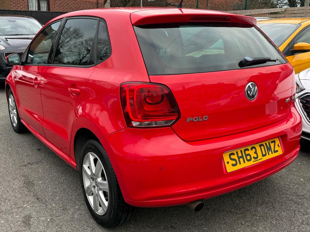 Volkswagen Polo 1.4 Match Edition Euro 5 Red #4