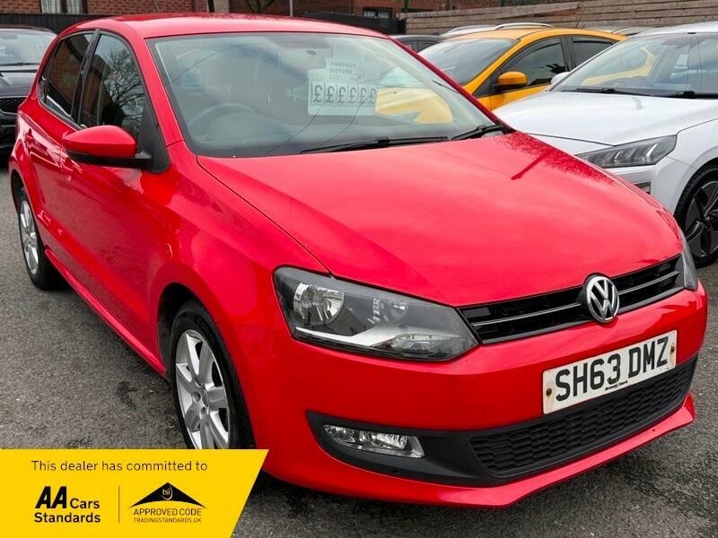 Volkswagen Polo 1.4 Match Edition Euro 5 Red