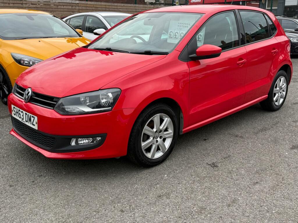 Volkswagen Polo 1.4 Match Edition Euro 5 Red #6