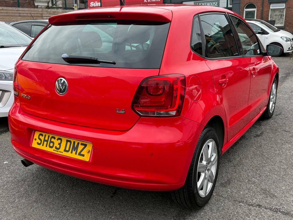 Volkswagen Polo 1.4 Match Edition Euro 5 Red #3