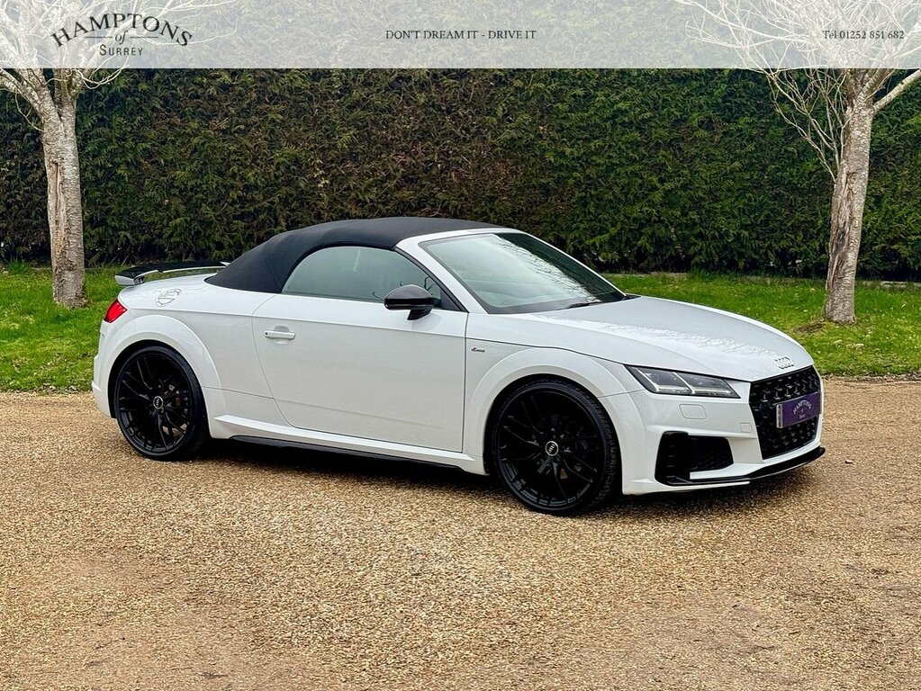 Audi TT 2.0 Tfsi 40 Black Edition Roadster S Tr White