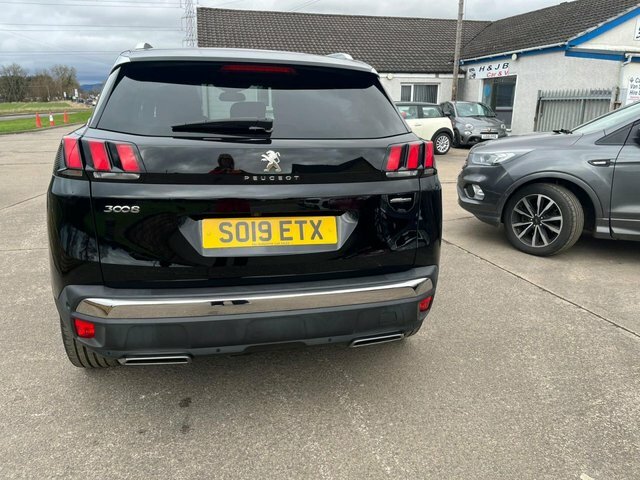Peugeot 3008 1.5 Bluehdi Gt Line Suv Euro 6 SO19ETX Black #6