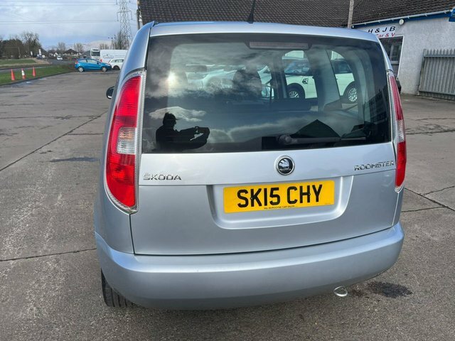 Skoda Roomster 1.2 Tsi S Mpv Euro 5 86 Ps SK15CHY Silver #4