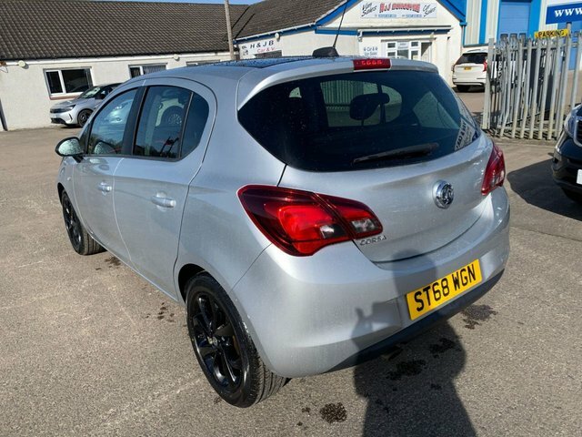 Vauxhall Corsa 1.4I Ecotec Griffin Hatchback Eu ST68WGN Silver #5