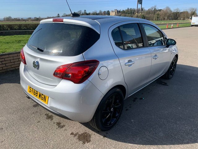 Vauxhall Corsa 1.4I Ecotec Griffin Hatchback Eu ST68WGN Silver #3