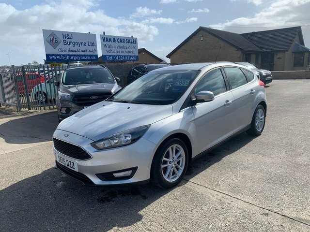Ford Focus 1.0T Ecoboost Zetec Hatchback Eu Silver